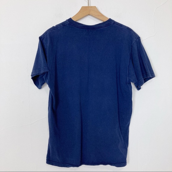 Vintage D.A.R.E DARE tshirt baby blue 90s anti drug narc tee t-shirt navy blue - Picture 2 of 7